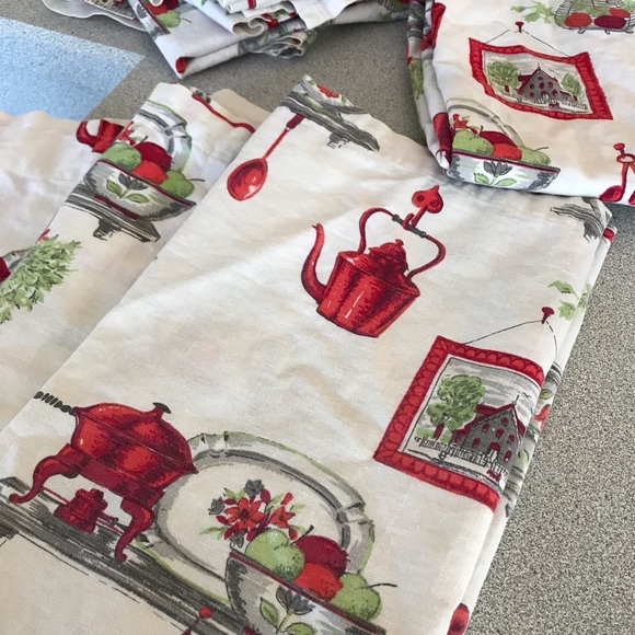 Vintage Café curtain set - Picture 10 of 10